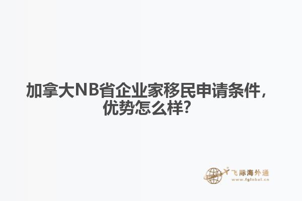 加拿大NB省企業(yè)家移民申請(qǐng)條件，優(yōu)勢(shì)怎么樣？